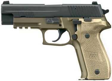 Sig Sauer P220 45 ACP Combat Dark Earth Picatinny Rail Semi Automatic Pistol 22045CPDS